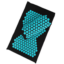 Load image into Gallery viewer, Pin & Flo Deluxe Acupressure Mat with Pillow